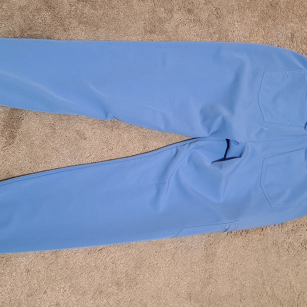 Figs Light Blue Joggers Size S - Picture 3 of 5